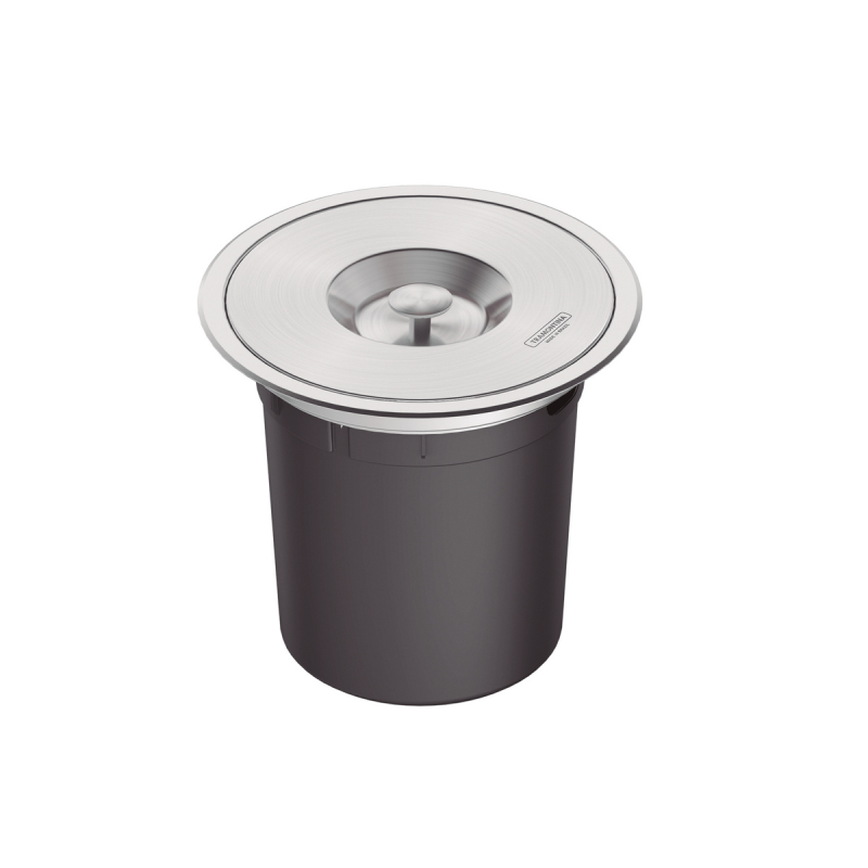 Lixeira Inox De Embutir Clean 5L 94518005