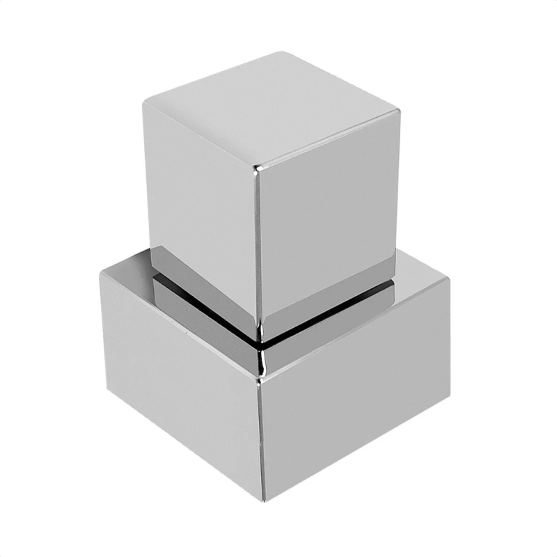 Acabamento de registro cromado grande