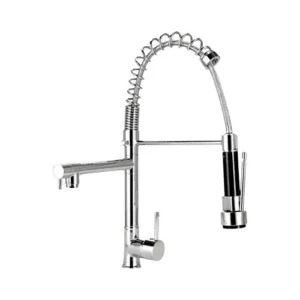 Torneira monocomando Gourmet, Cromada, Inox