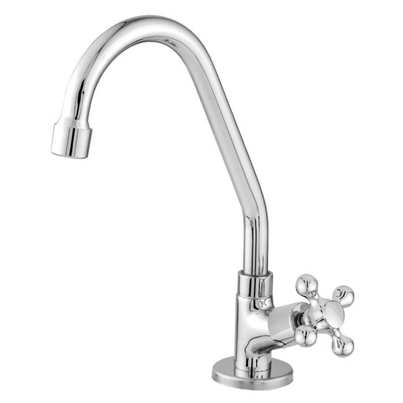 Torneira Cozinha Giratória Bancada Ravena 3191 C33 1/4 Volta 