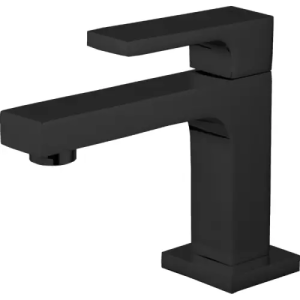 Torneira Lavatório Bancada Piazza C-80 95090 Preto Fosco Bica Baixa