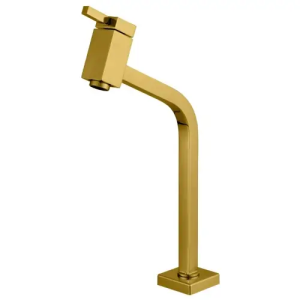 Torneira Piazza Gold Dourada